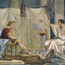 Aristóteles educando al principe Alejandro