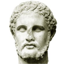 El rey Fillipo II de Macedonia
